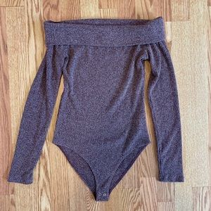 Off the shoulder bodysuit